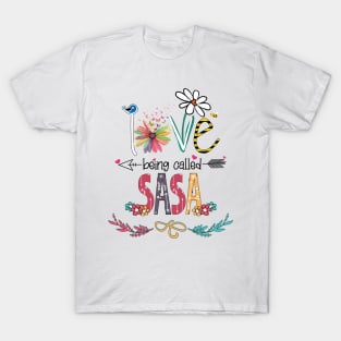 Love Being Called Sasa Happy Mother's Day T-Shirt